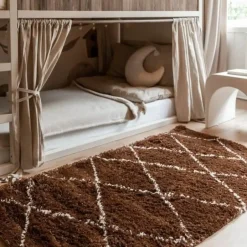 Interieur05 berber vloerkleed Nea roest/creme - 190 x 135 cm Clearance