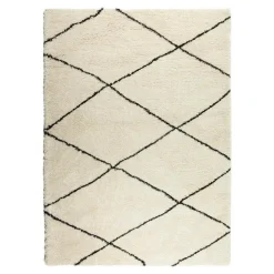 Interieur05 berber vloerkleed Nea wit/zwart - 230 x 160 cm Clearance