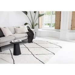 Interieur05 berber vloerkleed Nea wit/zwart - 230 x 160 cm Clearance