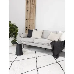 Interieur05 berber vloerkleed Nea wit/zwart - 330 x 240 cm Best