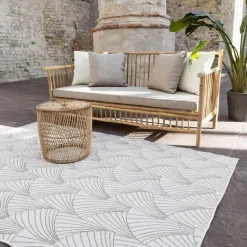 Interieur05 Buitenkleed Deco bruin/grijs - 230 x 160 cm New