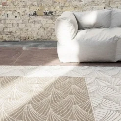 Interieur05 Buitenkleed Deco bruin/grijs - 230 x 160 cm New