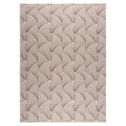 Interieur05 Buitenkleed Deco roest/wit - 340 x 240 cm Discount