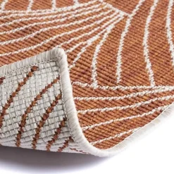 Interieur05 Buitenkleed Deco roest/wit - 230 x 160 cm Best