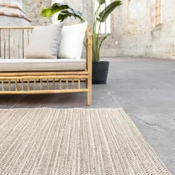 Interieur05 buitenkleed jute outdoor beige/bruin - 290 x 200 cm Outlet