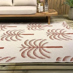 Interieur05 buitenkleed roest Oase - 290 x 200 cm