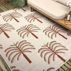 Interieur05 buitenkleed roest Oase - 290 x 200 cm