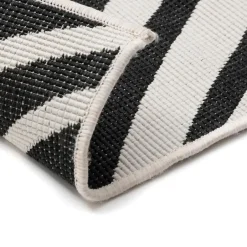 Interieur05 Buitenkleed Swirl Zwart - 290 x 200 cm Best