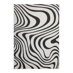 Interieur05 Buitenkleed Swirl Zwart - 340 x 240 cm Sale