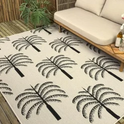 Interieur05 buitenkleed zwart/wit Oase - 290 x 200 cm Sale