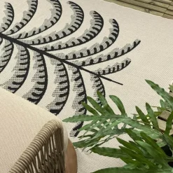 Interieur05 buitenkleed zwart/wit Breeze - 290 x 200 cm Best