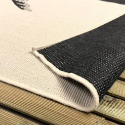 Interieur05 buitenkleed zwart/wit Breeze - 290 x 200 cm Best