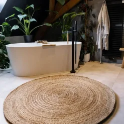 Interieur05 EVA Interior rond vloerkleed Jute naturel - 150 x 150 cm Sale