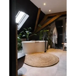 Interieur05 EVA Interior rond vloerkleed Jute naturel - 150 x 150 cm Sale