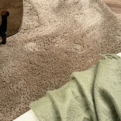 Interieur05 hoogpolig vloerkleed Furr bruin - 160 x 230 cm Hot