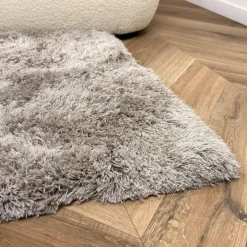 Interieur05 Hoogpolig vloerkleed Nika zand - 240 x 340 cm Online