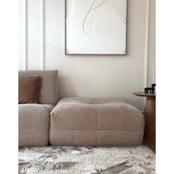 Interieur05 Hoogpolig vloerkleed Odelia beige/wit - 160 x 230 cm Best