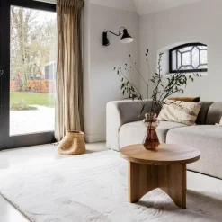 Interieur05 Hoogpolig Vloerkleed Lux Creme - 330 x 240 cm Clearance