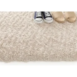 Interieur05 Hoogpolig vloerkleed Fender wit/creme - 230 x 160 cm Online