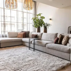 Interieur05 Hoogpolig vloerkleed Fender wit/creme - 230 x 160 cm Online