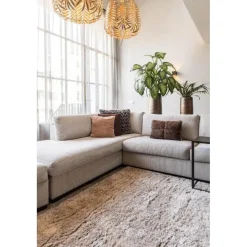 Interieur05 Hoogpolig vloerkleed Fender wit/creme - 230 x 160 cm Online