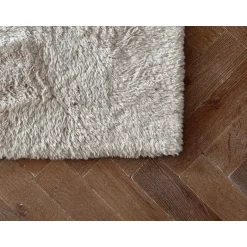 Interieur05 Hoogpolig vloerkleed Odelia beige/wit - 200 x 290 cm Best