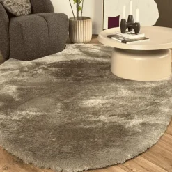 Interieur05 Hoogpolig vloerkleed Odelia beige/wit - 80 x 150 cm
