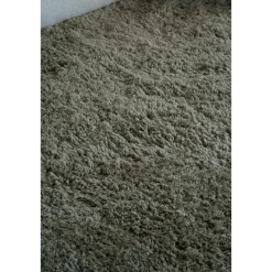 Interieur05 hoogpolig vloerkleed polyester Pilo groen - 340 x 240 cm New