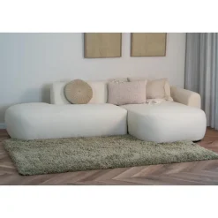 Interieur05 hoogpolig vloerkleed polyester Pilo groen - 340 x 240 cm New