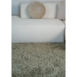 Interieur05 hoogpolig vloerkleed polyester Pilo groen - 340 x 240 cm New