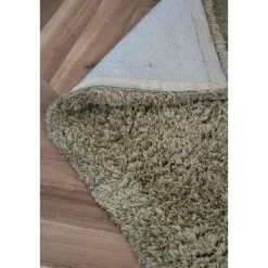 Interieur05 hoogpolig vloerkleed polyester Pilo groen - 340 x 240 cm New