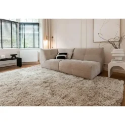 Interieur05 Hoogpolig Vloerkleed Polyester Pilo Beige - 150 x 80 cm Sale