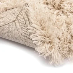 Interieur05 Hoogpolig vloerkleed Nika Ivoor - 240 x 340 cm Discount