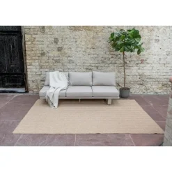 Interieur05 Jute buitenkleed naturel zigzag - 290 x 200 cm New