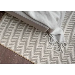 Interieur05 Jute buitenkleed naturel zigzag - 290 x 200 cm New