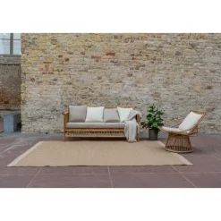 Interieur05 Jute buitenkleed naturel border - 340 x 240 cm Outlet