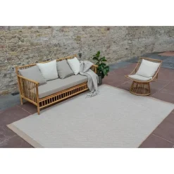 Interieur05 Jute buitenkleed naturel border - 340 x 240 cm Outlet