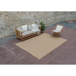 Interieur05 Jute buitenkleed naturel uni - 380 x 280 cm New