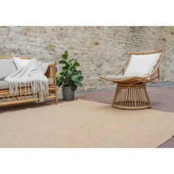 Interieur05 Jute buitenkleed naturel uni - 380 x 280 cm New