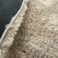 Interieur05 organisch hoogpolig vloerkleed Furr Stone bruin - 160 x 230 cm Outlet