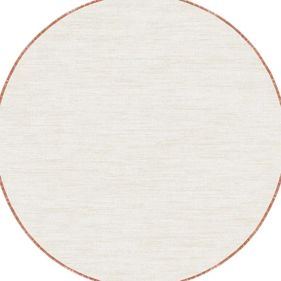 Interieur05 rond buitenkleed roest Tone - 200 x 200 cm Hot