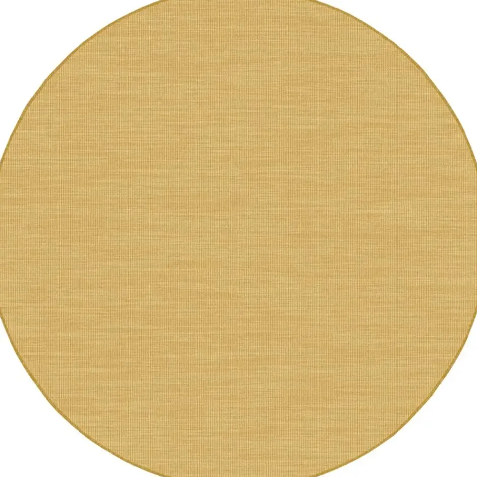 Interieur05 rond buitenkleed geel/okergeel Tone - 200 x 200 cm Sale