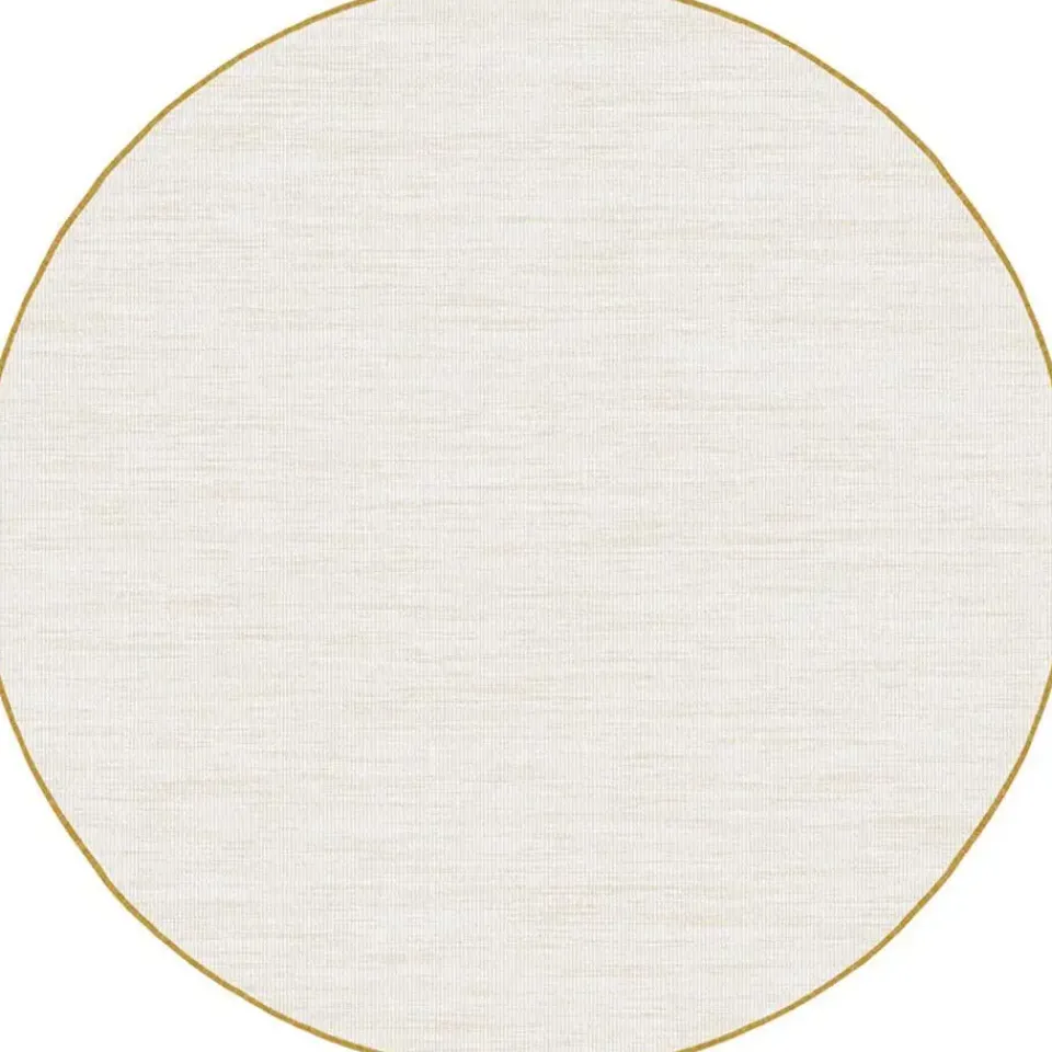 Interieur05 rond buitenkleed geel/okergeel Tone - 200 x 200 cm Sale