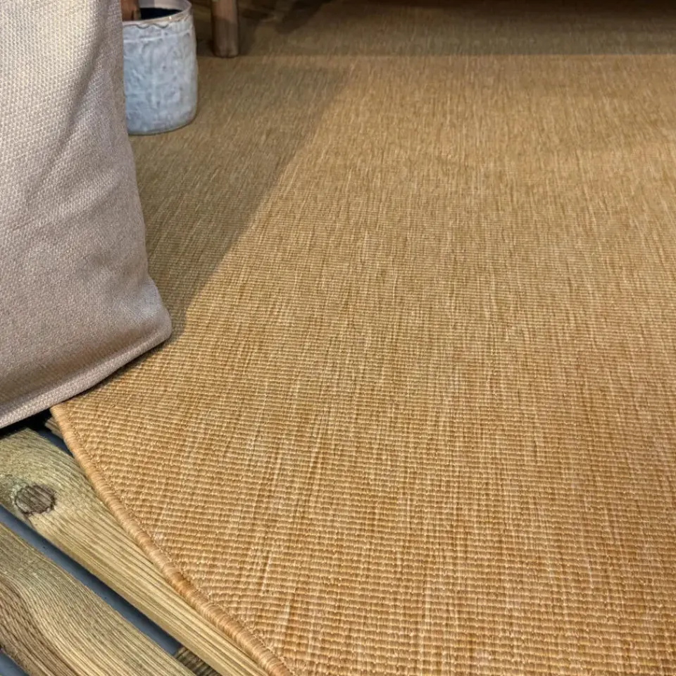 Interieur05 rond buitenkleed geel/okergeel Tone - 200 x 200 cm Sale