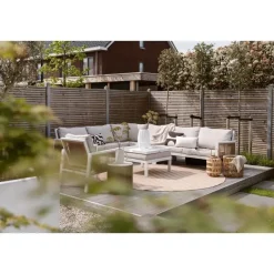 Interieur05 rond buitenkleed jute naturel zigzag - 240 x 240 cm Online