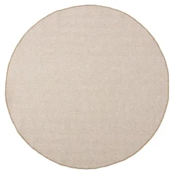 Interieur05 rond buitenkleed jute naturel zigzag - 200 x 200 cm Hot