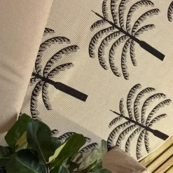 Interieur05 rond buitenkleed zwart/wit Oase - 240 x 240 cm New