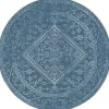 Interieur05 rond buitenkleed blauw Nova - 240 x 240 cm Hot