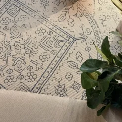 Interieur05 rond buitenkleed blauw Nova - 240 x 240 cm Hot