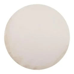 Interieur05 Rond Hoogpolig Vloerkleed Lux Creme - 160 x 160 cm Clearance